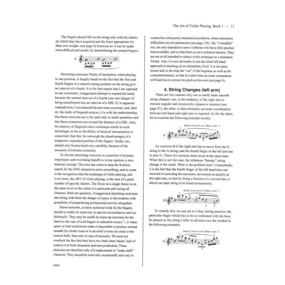 Flesch, Carl - The Art of Violin Playing, Book 1 - Carl Fischer Edition