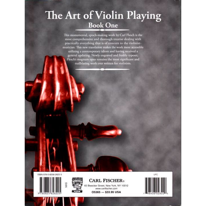 Flesch, Carl - The Art of Violin Playing, Book 1 - Carl Fischer Edition