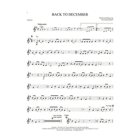 Taylor Swift Instrumental Play-Along - 2nd Edition - for Violin with Audio Accompaniment - Hal Leonard