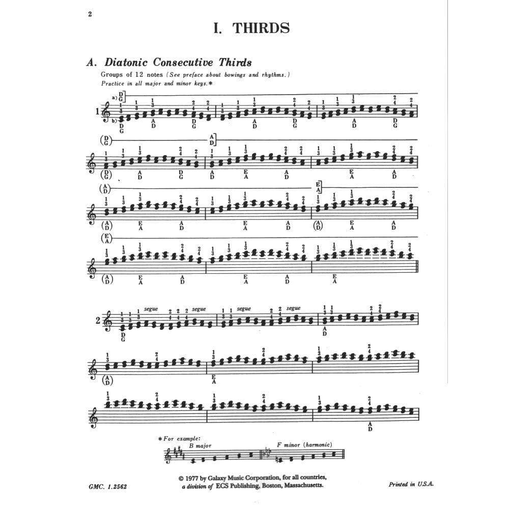 Galamian/Neumann - Contemporary Violin Technique, Book 2 - Galaxy Music Corporation