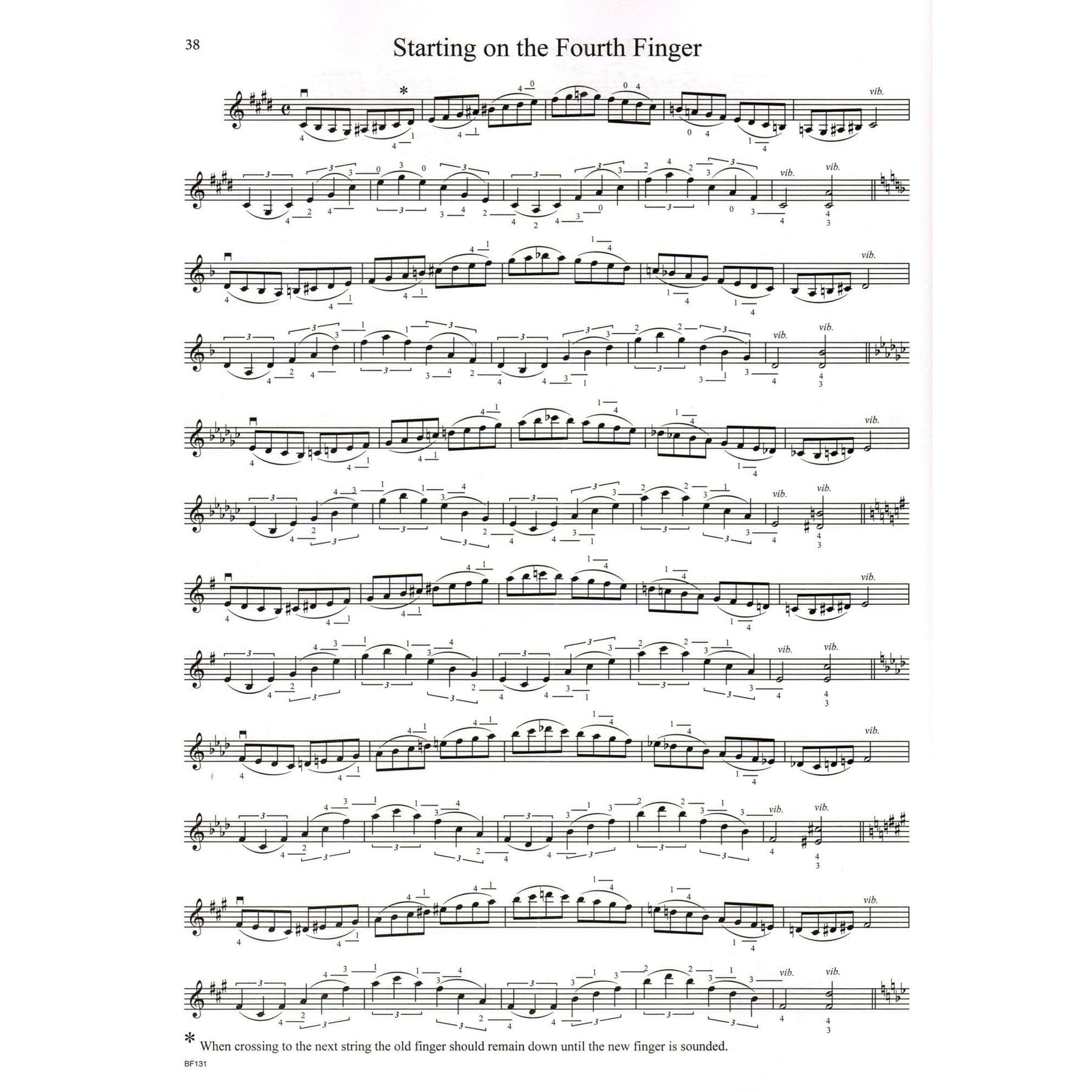 Vamos, Roland - The Violinist's Daily Warm Ups and Scale System - Carl Fischer