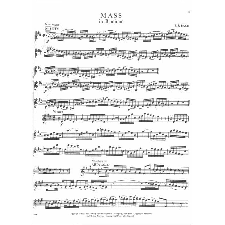 Orchestral Excerpts, Volume 1 - Violin - edited by Josef Gingold - International Music Company