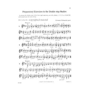 Hofmann, Richard - Double-Stop Studies, Op 96 - Violin - Boston Music Co