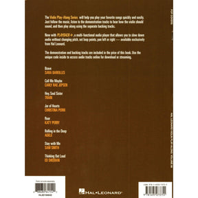 Pop Covers - for Violin with Audio Accompaniment - Violin Play-Along Vol. 66 - Hal Leonard
