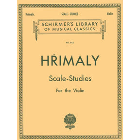 Hřímalý, Jan - Scale Studies - Violin solo - G Schirmer Edition