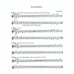 Hrimaly, Jan - Scale Studies for the Violin - Kalmus