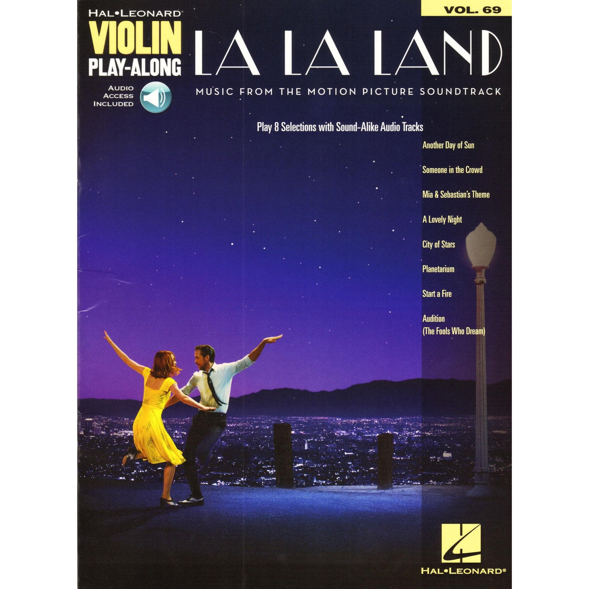 La La Land - 8 Songs from the Motion Picture Soundtrack - Play-Along Vol. 69 - for Violin with Online Audio - Hal Leonard