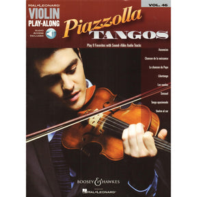 Piazzolla Tangos - Violin Play-Along Vol. 46 - 8 Favorites - for Violin and Audio Accompaniment - Hal Leonard