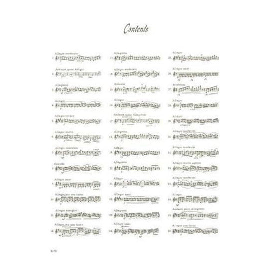 Kayser, Heinrich Ernst - 36 Elementary and Progressive Studies, Op 20 (Complete) - Violin - edited by Gingold - International Music Co