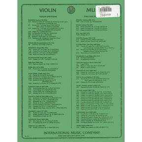 Kayser, Heinrich Ernst - 36 Elementary and Progressive Studies, Op 20 (Complete) - Violin - edited by Gingold - International Music Co