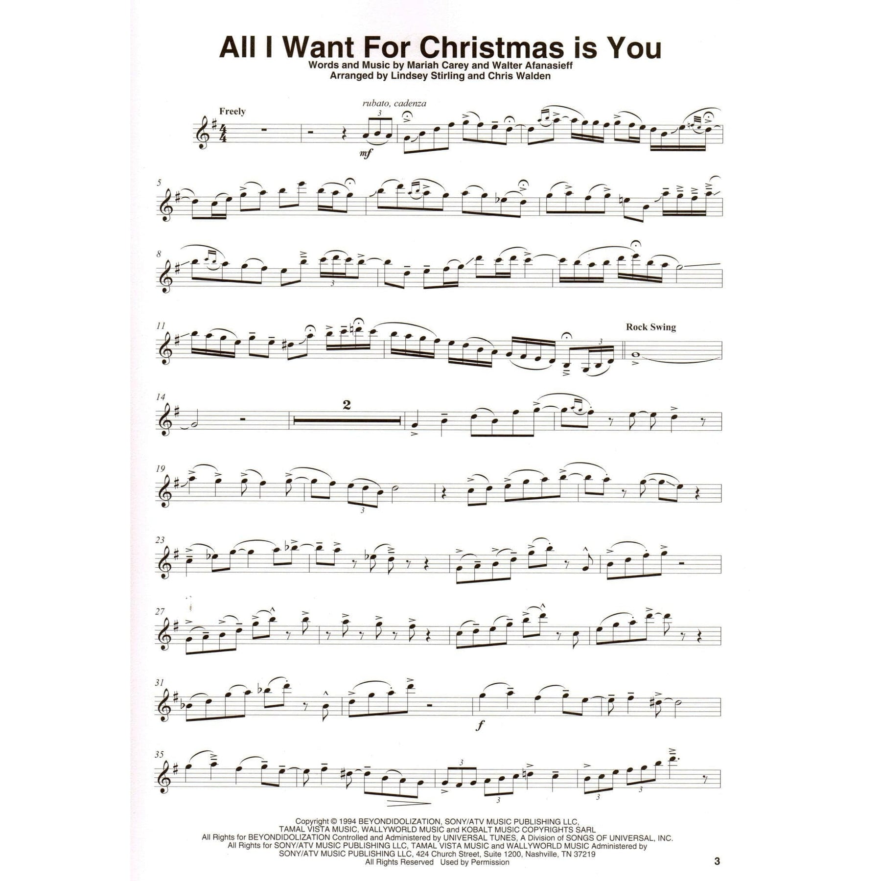 Violin Play-Along Volume 72: Lindsey Stirling, Warmer in the Winter - for Violin - with Online Audio Access - Hal Leonard