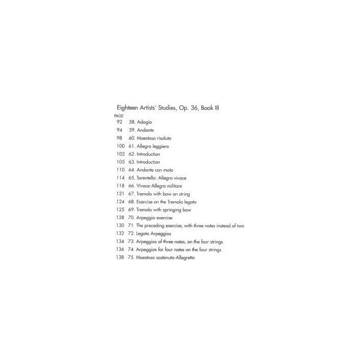 Mazas, JF - 75 Melodious and Progressive Etudes, Op 36 (Complete) - Violin - edited by Hermann - Schirmer