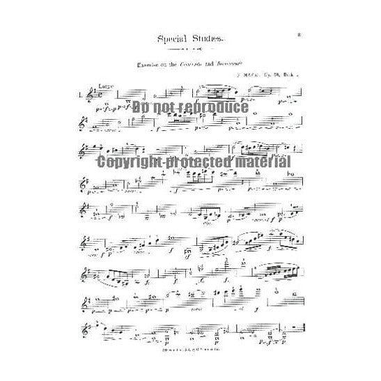 Mazas JF - 75 Melodious and Progressive Etudes, Op 36 Book 1 - Violin - edited by Hermann - Schirmer