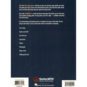 Ed Sheeran - Violin Play-Along, Vol 75 - Violin with Audio Play-Along - Hal Leonard