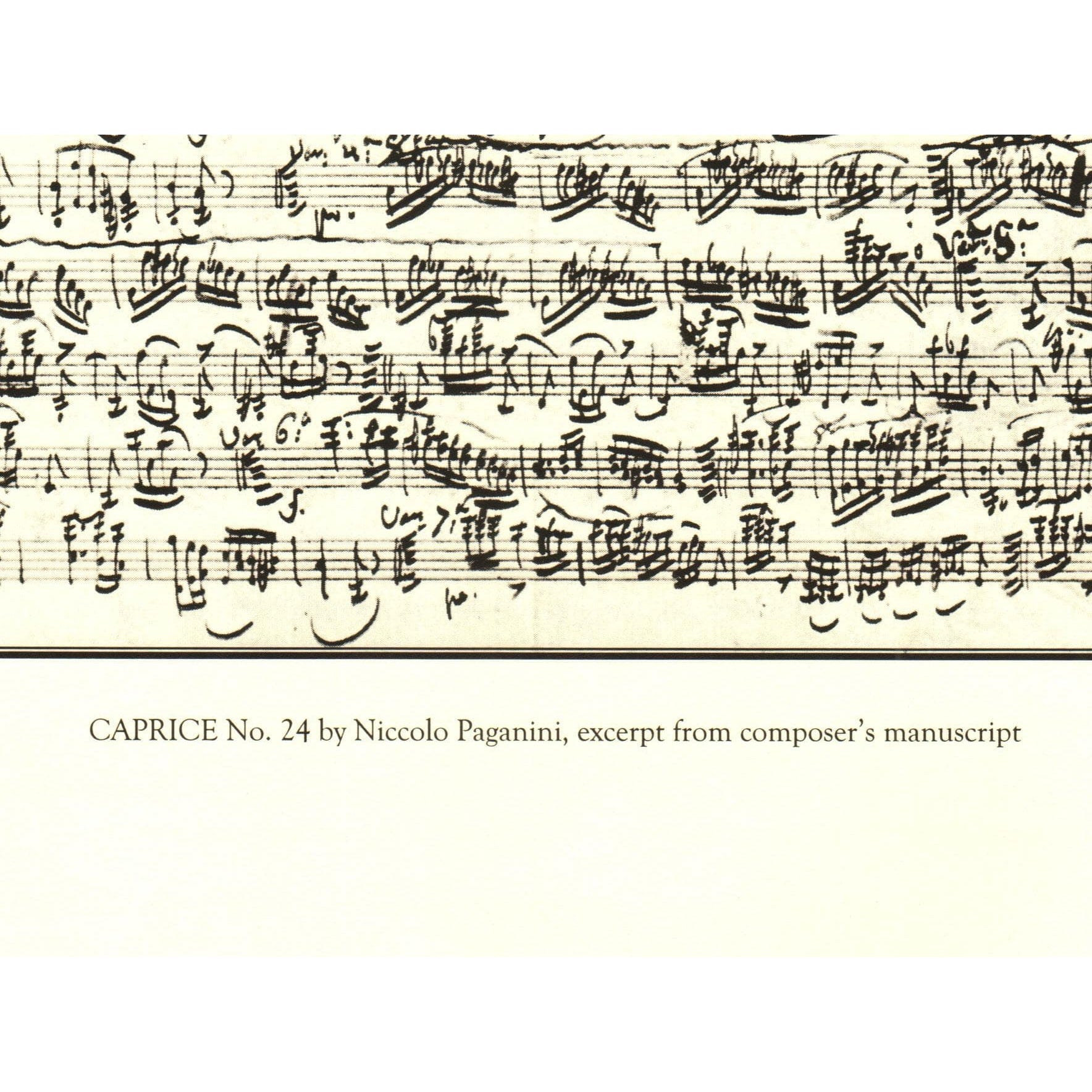 Paganini, Nicolo - 24 Caprices, Op. 1 - URTEXT Edition by Endre Granat - Keiser Publications - Heifetz Collection