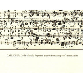 Paganini, Nicolo - 24 Caprices, Op. 1 - URTEXT Edition by Endre Granat - Keiser Publications - Heifetz Collection