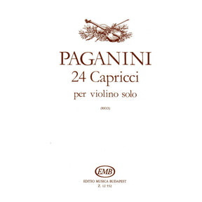 Paganini's 24 Caprices: Budapest Violin with Ricci