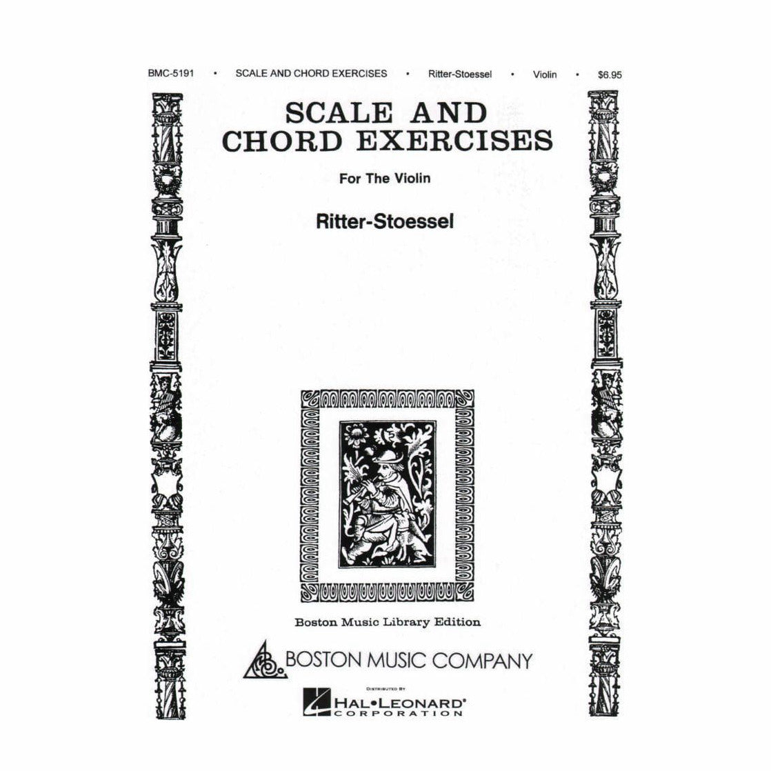 Ritter, EW - Stoessel, A - Scales and Chord Exercises, For Violin Published by The Boston Music Company