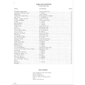 Rhoda, Janice Tucker - The ABCs of Violin, Anthology Edition - Book/2-DVD set - Carl Fischer Edition