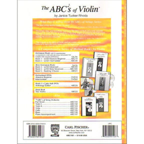 Rhoda, Janice Tucker - The ABC's of Violin for the More Advanced, Book 4 - Carl Fischer Edition