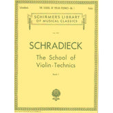 Schradieck - School of Violin Technics, Book 1 - G Schirmer