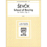 Sevcik, Otakar - School of Bowing Technics, Op 2, Book 1 - for Violin - Carl Fischer