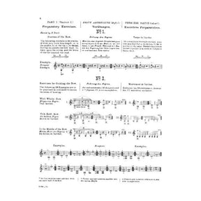 Sevcik, Otakar - School of Bowing Technics, Op 2, Book 1 - for Violin - Carl Fischer