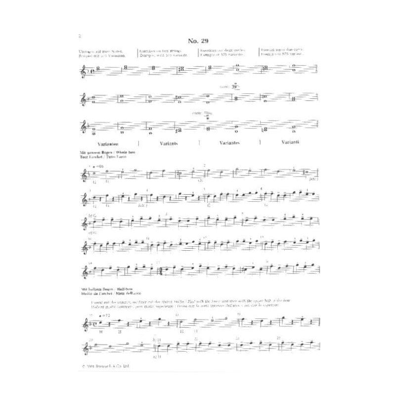 Sevcik, Otakar - School of Bowing Technique, Opus 2, Part 3 - for Violin - Bosworth & Co