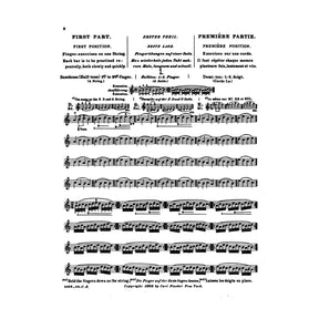 Sevcik, Otakar - School of Violin Technics Op 1 - Book 1 Published by Carl Fischer