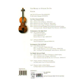 Sevcik, Otakar - School of Violin Technique, Opus 1, Part 1: Exercises in the 1st Position - Bosworth & Co