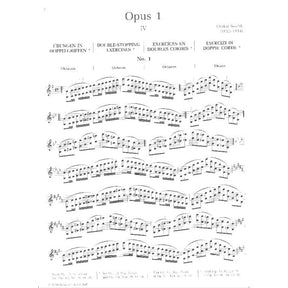 Sevcik, Otakar - School of Violin Technics, Op 1 Book 4 - Exercises in the 1st Position - published by Bosworth & Co