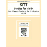 Sitt, Hans - 100 Etudes, Op 32 Book 1 - Violin - Carl Fischer