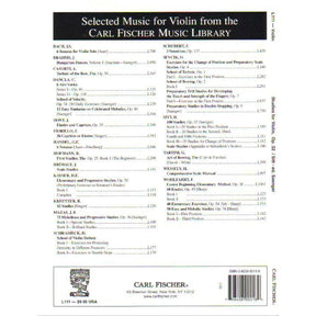 Sitt, Hans - 100 Etudes Op 32, Book 2 - Violin - edited by Gustav Saenger - published by Carl Fischer