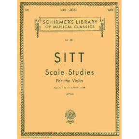Sitt, Hans - Scale Studies - Violin - published by Carl Fischer