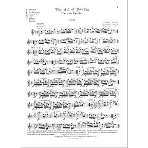 Tartini, Giuseppe - The Art of Bowing (Corelli Variations) - Violin solo - edited by Leopold Lichtenberg - G Schirmer Edition