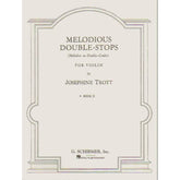 Trott - Melodious Double-Stops, Book 2 - Violin - published by G Schirmer