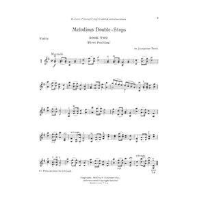 Trott - Melodious Double-Stops, Book 2 - Violin - published by G Schirmer