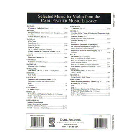 Wessely, Hans - Comprehensive Scale Manual For Violin - published by Carl Fischer