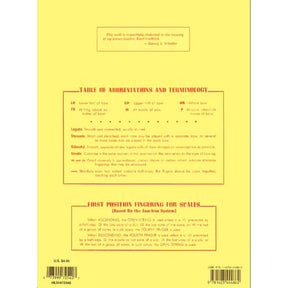 Whistler - Scales In First Position for Violin - edited by Harvey Whistler - published by Rubank Publications
