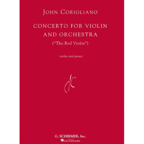 Corigliano, John - The Red Violin Concerto for Violin - Violin and Piano - G Schirmer