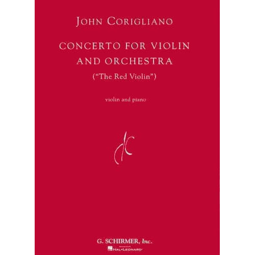 Corigliano, John - The Red Violin Concerto for Violin - Violin and Piano - G Schirmer