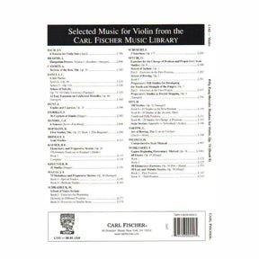 Wohlfahrt, Franz - 50 Easy Melodious Studies, Op 74, Book 2 - Violin solo - Carl Fischer Edition