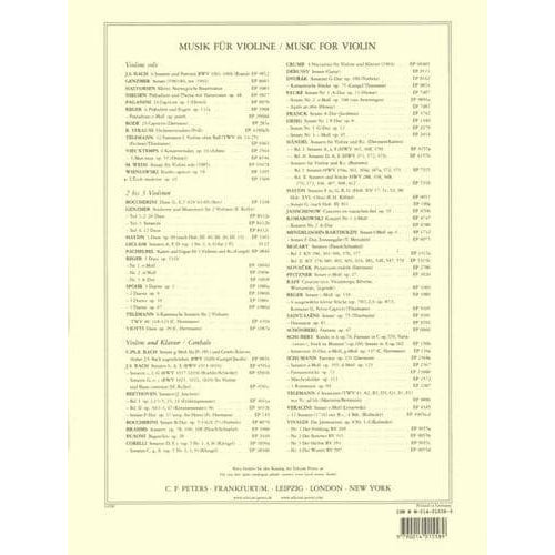Franz Wohlfahrt - 60 Etudes for Violin, Op 45 (Complete) - Violin - H Sitt - Peters