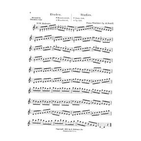 Wohlfahrt, Franz - 60 Studies, Op 45, Book 2 - Violin - edited by Gaston Blay - G Schirmer Edition