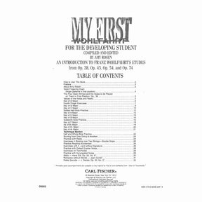 Franz Wohlfahrt - My First Wohlfahrt for Violin - Violin - edited by Amy Rosen - Carl Fischer