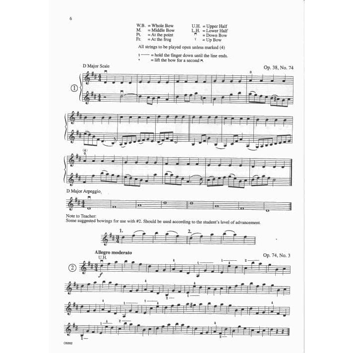 Franz Wohlfahrt - My First Wohlfahrt for Violin - Violin - edited by Amy Rosen - Carl Fischer