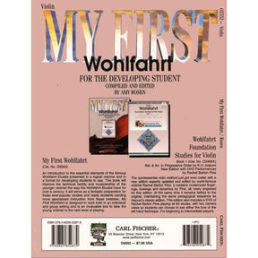 Franz Wohlfahrt - My First Wohlfahrt for Violin - Violin - edited by Amy Rosen - Carl Fischer