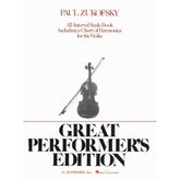 Zukofsky - All Interval Scale Book for Violin Published by G Schirmer