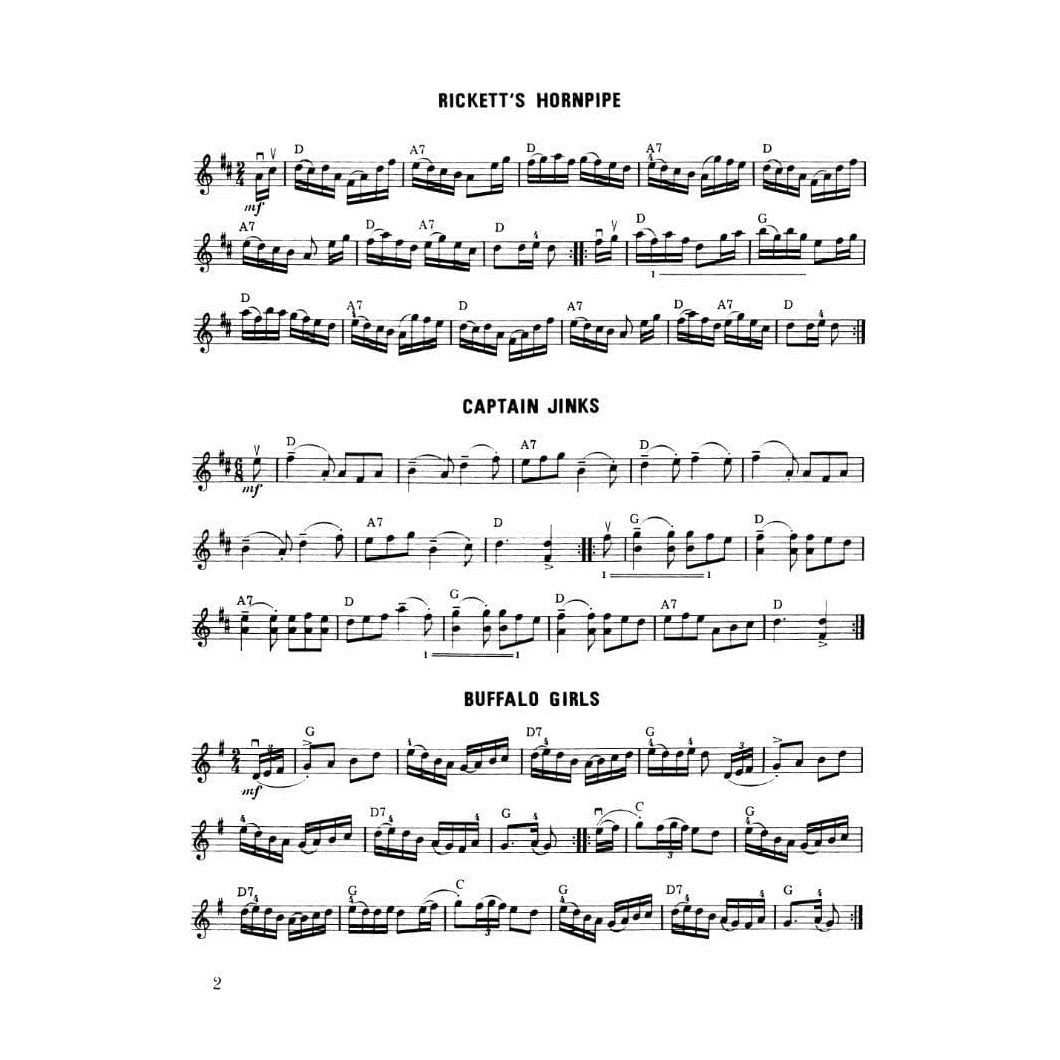 Old Time Fiddle Solos for Violin - Mel Bay Publication