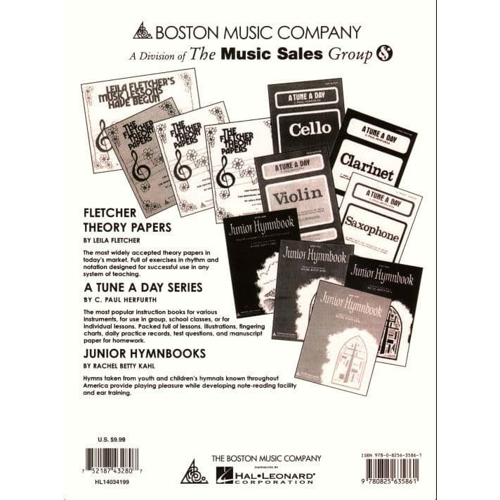 Paul Herfurth - A Tune a Day: A Beginning Scale Book - Violin - Boston Music Company/Hal Leonard